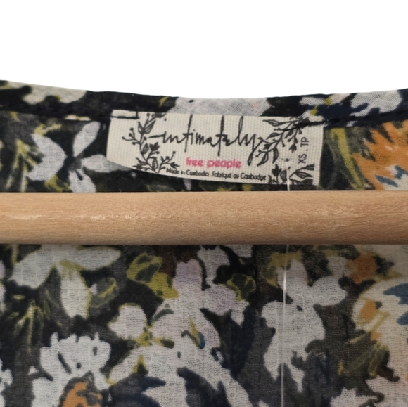 Free People Intimately Floral Lace Womens Body Suit XS - Picture 3 of 13